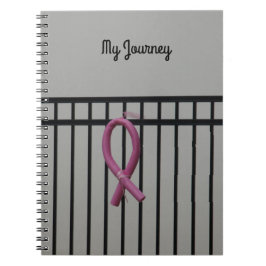 Brustkrebserkrankung, Spiralformel kämpfen Notizblock