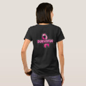Brustkrebserkrankung T-Shirt (Schwarz voll)