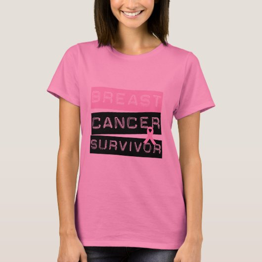 Brustkrebserkrankung T-Shirt (Vorderseite)