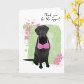 Brustkrebserkrankung Vielen Dank Karte (Gelbe Blume)