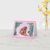 Brustkrebskarte (Fundraisers) Karte (Gelbe Blume)