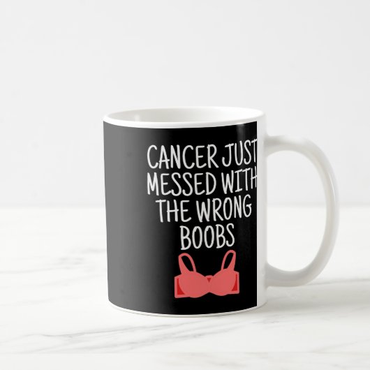 Brustkrebskrebs mit falscher Indikation B Kaffeetasse (Rechts)