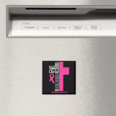 Brustkrebsmonat Krieger Überlebende C Magnet (In Situ (Geschirrspüler))