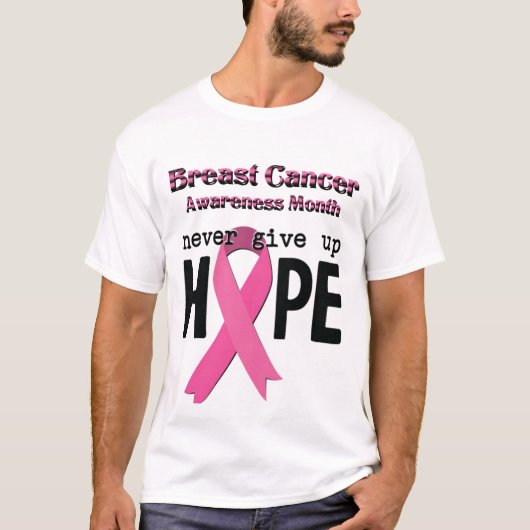 Brustkrebsmonat T-Shirt (Vorderseite)