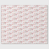 Brustkrebswrapping Geschenkpapier (Flach)