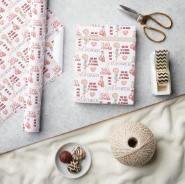 Brustkrebswrapping Geschenkpapier