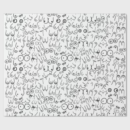 Brustkreuz Geschenkpapier (Flach)