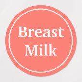 Brustmilch Nuss - Business-Produkt Etiketten (Design 1)