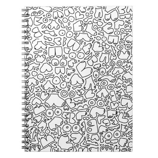 Brustmuskulatur Notizblock (Vorderseite)