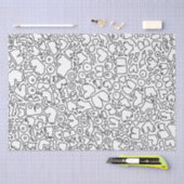 Brustmuskulatur Seidenpapier (Handwerk)