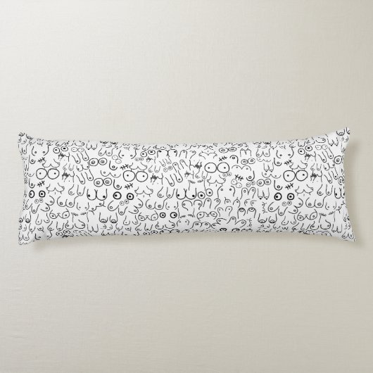 Brustmuster Seitenschläferkissen (Rückseite)