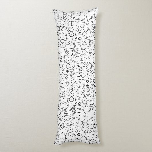 Brustmuster Seitenschläferkissen (Rückseite (Vertikal))