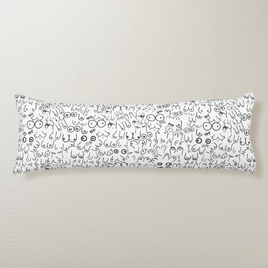 Brustmuster Seitenschläferkissen (Vorderseite)