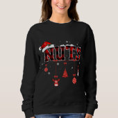 Brustnuten Weihnachten Matching Couple Chestnut Bu Sweatshirt (Vorderseite)