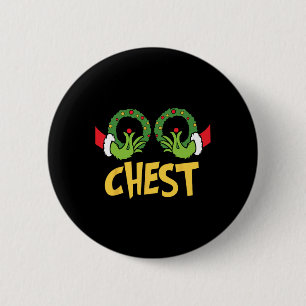 Brustnuten Weihnachtsspass Matching Couple Chest N Button