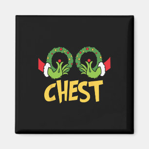 Brustnuten Weihnachtsspass Matching Couple Chest N Magnet