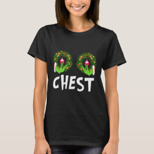 Brustnuten Weihnachtsspass Matching Couple Chest N T-Shirt