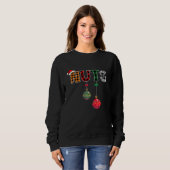 Brustnuts Funny Matching Kastanien Weihnachtsfeier Sweatshirt (Vorne ganz)