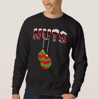 Brustnuts Funny Matching Kastanien Weihnachtsfeier Sweatshirt