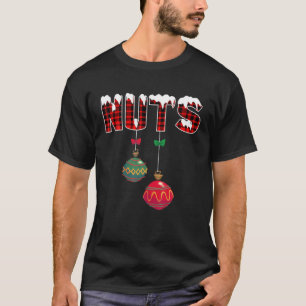 Brustnuts Funny Matching Kastanien Weihnachtsfeier T-Shirt