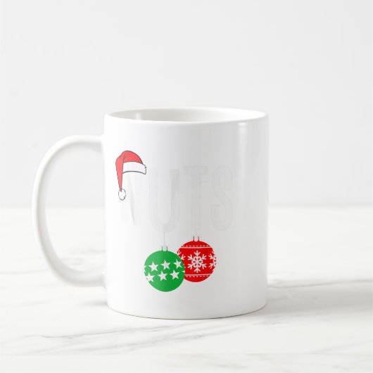 Brustnuts Matching Chestnüsse Funny Christmas Coup Kaffeetasse (Links)
