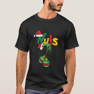 Brustnuts Matching Chestnüsse Funny Christmas Coup T-Shirt