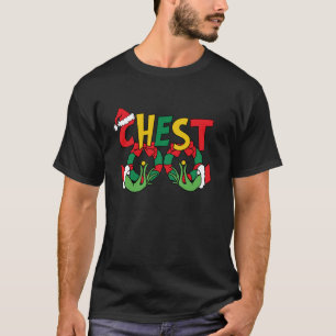 Brustnuts Matching Chestnüsse Funny Christmas Coup T-Shirt
