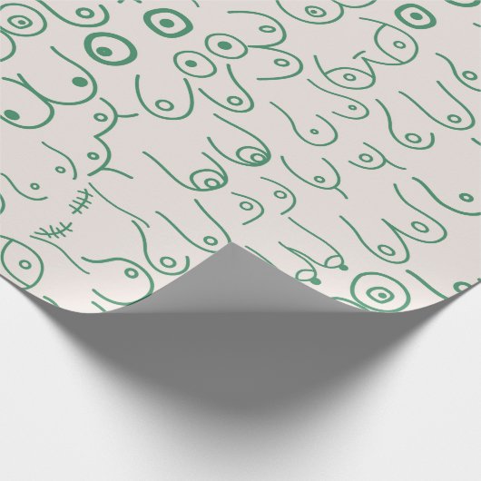 Brüstpapier Geschenkpapier (Ecke)