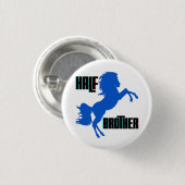 Brustpferdehaltung Button (Vorne & Hinten)