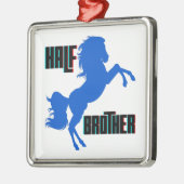Brustpferdehaltung Ornament Aus Metall (Links)