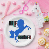 Brustpferdehaltung Pappteller (Party)