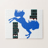 Brustpferdehaltung Puzzle (Horizontal)