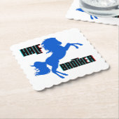 Brustpferdehaltung Untersetzer (angewinkelt)