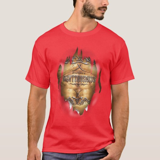 Brustplatte der Redlichkeit T-Shirt (Vorderseite)