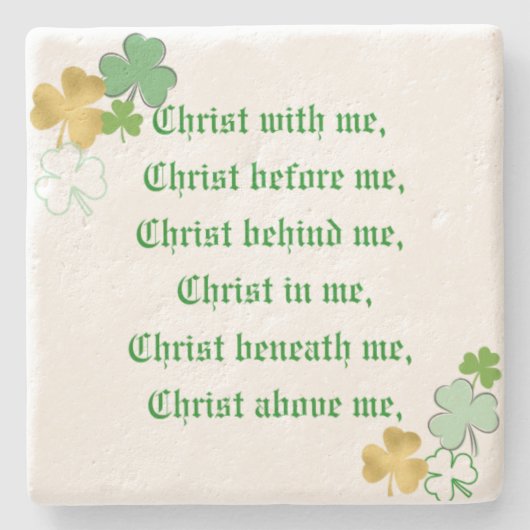 Brustplatte des St. Patrick Untersetzer (Vorderseite)