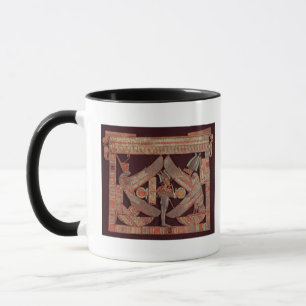 Brustplatte, die Osiris, Gott von darstellt Tasse
