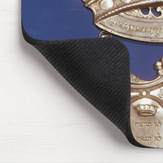 Brustplatte oder Schild für Torah Rolle Mousepad (Ecke)
