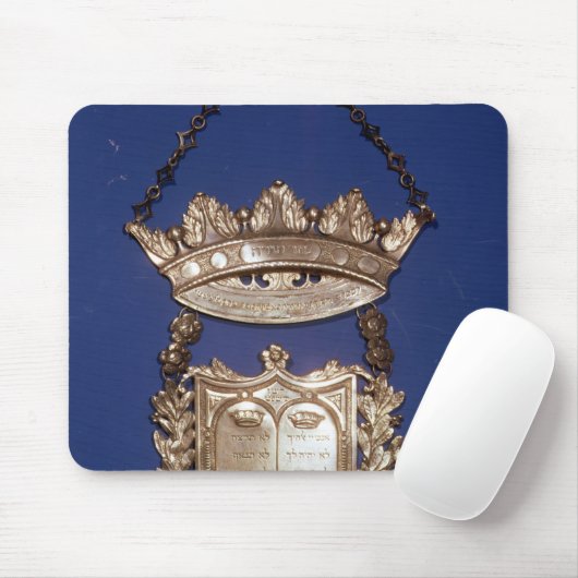 Brustplatte oder Schild für Torah Rolle Mousepad (Mit Mouse)