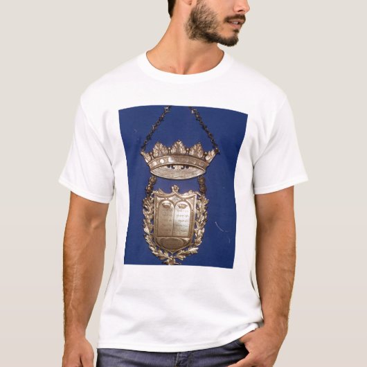 Brustplatte oder Schild für Torah Rolle T-Shirt (Vorderseite)
