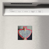 Brustschild in Form eines Löwenkopfadlers Magnet (In Situ (Geschirrspüler))