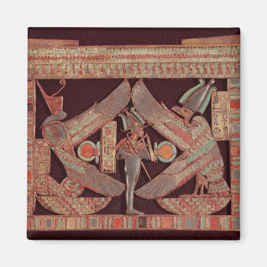 Brustschild mit Osiris, Gott von Magnet (Vorne)