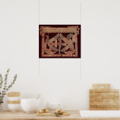 Brustschild mit Osiris, Gott von Poster (Küche)