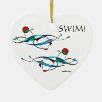 Brustschwimmen-Schwimmer-Doppeltes