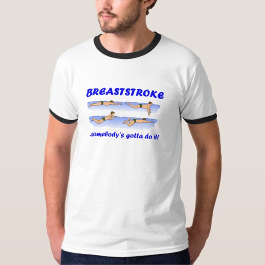 Brustschwimmen T-Shirt (Vorderseite)