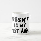 Bruststück ist mein Geisttier Kaffeetasse (Mittel)