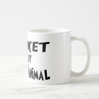 Bruststück ist mein Geisttier Kaffeetasse