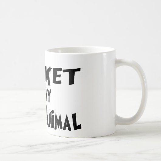 Bruststück ist mein Geisttier Kaffeetasse (Rechts)