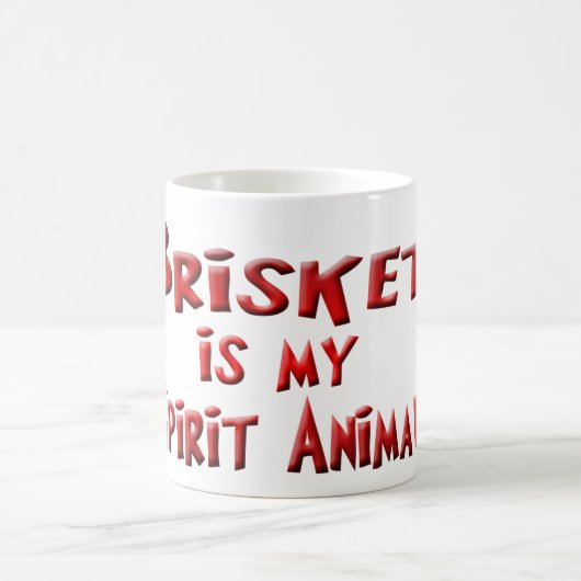 Bruststück ist meine Geisttier-Tasse Kaffeetasse (Mittel)