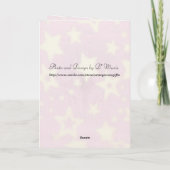 Brusttablette Geburtstagskarte - Niedliches Katzen Karte (Rückseite)