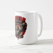 Brusttag Workout Langarmshirt Kaffeetasse (VorderseiteRechts)
